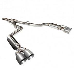 Система выхлопа Cat Back для гоночных авто с 4 насадками