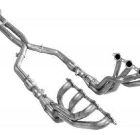 Длиннотрубные выпускные коллекторы 2"×3'' с катализаторами для Camaro V8 LS3/L99/ZL1/1LE 2010-15