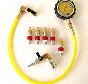 Комплект клапанов дефлятора (5 шт.) с манометром