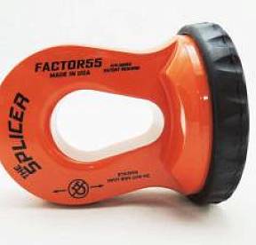 Коуш для синтетического троса 3/8-1/2" - оранжевый