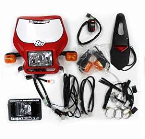 Honda CRF450R EFI 10-12 Dual Sport Kit Baja Designs