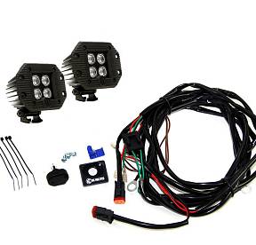 LZR LED 3"  CUBE водительский свет (врезная установка комплект 2 шт )#311