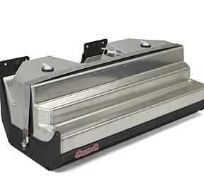 Дополнительный топливный бак с защитой для Jeep JK 75 литр для установки за задней осью от GenRight