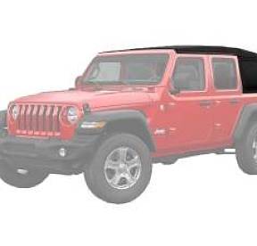 Крыша мягкая "Премиум" для Jeep Wranler JLU 2018-21
