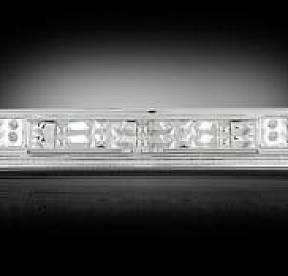 GMC & Chevy 94-98 CK Sierra & Silverado (Fits Reg & Crew Cab Only) - Red LED 3rd Brake Light Kit w/ White LED Cargo Lights - Clear Lens