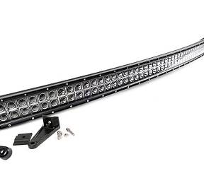 54'' изогнутая двухрядная светодиодная балка серии Chrome