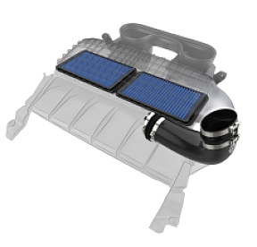 Система впуска холодного воздуха Super Stock Pro 5R для RAM TRX 