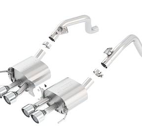 ЗАДНЯЯ СЕКЦИЯ REAR SECTION CHEVROLET CORVETTE C7 STINGRAY V8-6.2L 