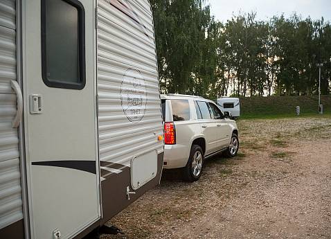 Тест-драйв Chevrolet Tahoe с прицепом