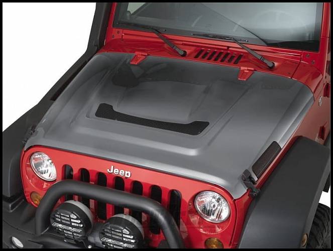 Капот  Heat Reduction для JEEP JK 2007-2016, JKU - 2007-2016.