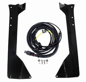 Комплект крепления светодиодной балки 50" на Jeep Wrangler JK