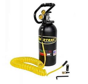 Портативный воздушный компрессор с баллоном 10 lb, матово-черный