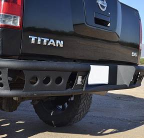Бампер задний серия Dimple R для Nissan Tiitan