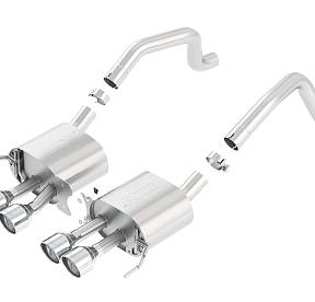 ЗАДНЯЯ СЕКЦИЯ REAR SECTION  CHEVROLET CORVETTE C7 STINGRAY Z06 14′- 6.2L V8 