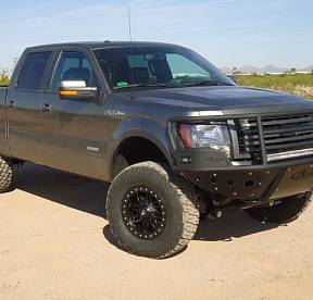 Бампер передний с защитой для Ford F-150