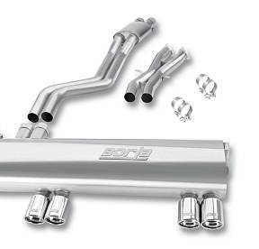 ВЫХЛОПНАЯ СИСТЕМА CAT BACK M3 E46 ’01-’06 3.2L ATAK L6-3.2L RWD