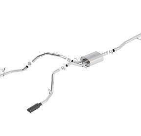 ВЫХЛОПНАЯ СИСТЕМА CAT BACK CHEVROLET SILVERADO И SIERRA 1500 