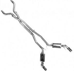 Система Cat Back для Chevrolet Camaro SS с 2 насадками, 3"