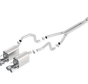 ВЫХЛОПНАЯ СИСТЕМА CAT BACK CHEVROLET CORVETTE C6 ’09-’11 6.2L S-TYPE