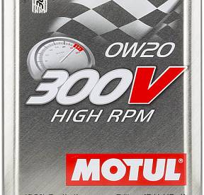 2 л MOTUL 300V  HIGH  RPM произведено по технологии ESTER Core®