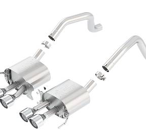 ЗАДНЯЯ СЕКЦИЯ REAR SECTION  CHEVROLET CORVETTE C7 STINGRAY Z06 14′- 6.2L V8 