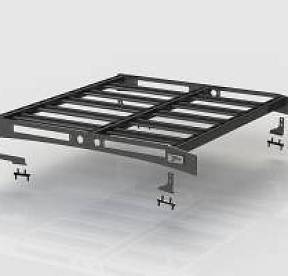 Багажник Raizer-T для Toyota Hilux Revo 2007+, покрытие Line-X