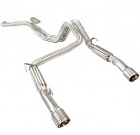 Точная двойная выхлопная система для Camaro с кат. High Flow и 2 насадками
