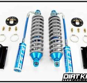 Длинноходные стойки в сборе для Toyota Tundra 2007+  с выносным ресивером (2 шт.)