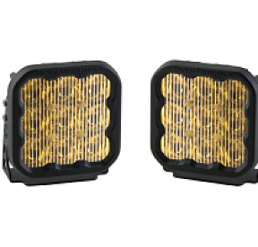 Фары светодиодные SS5 PRO водительский желтый свет 2 шт 