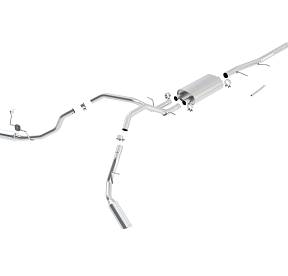 ВЫХЛОПНАЯ СИСТЕМА CAT BACK CHEVROLET  SILVERADO/SIERRA 1500