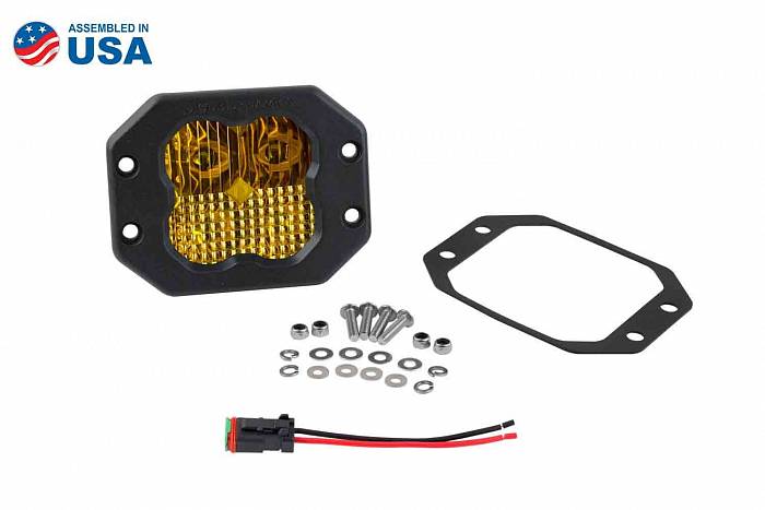 Врезной желтый LED-модуль SS3 Sport, комбинированный свет