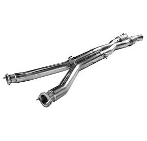 X-Pipe для Corvette C5, 1997-2004, 3'' x OEM, с кат. Green