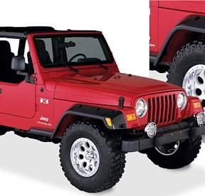 Расширители колёсных арок для Jeep Wrangler TJ