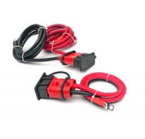 Кабель для подключения лебёдки с быстроразъёмными контактами 