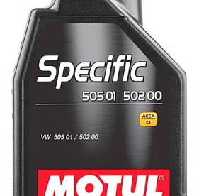 1 л MOTUL SPECIFIC 505.01-502.00 для бензиновых и дизельных двигателей VOLKSWAGEN