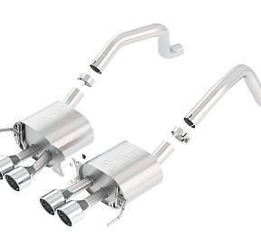 ЗАДНЯЯ СЕКЦИЯ REAR SECTION  CHEVROLET CORVETTE C7 STINGRAY Z06 14′- 6.2L V8