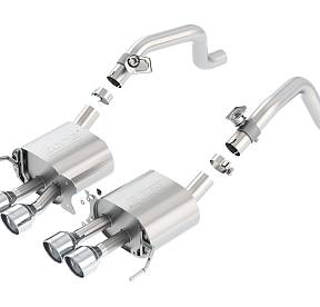 ЗАДНЯЯ СЕКЦИЯ REAR SECTION CHEVROLET CORVETTE C7  6.2L V8 АКПП/МКПП с AFM/NPP с AFM, без NPP, Насадка №18