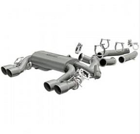 Выхлопная система Magnaflow CAT BACK 19175 BMW M3/M4 3.0L Quad Titanium