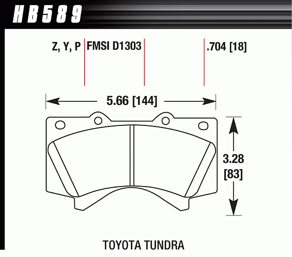 Тормозные колодки HAWK на TOYOTA Land Cruiser 200|ТОЙОТА, Lexus LX 570