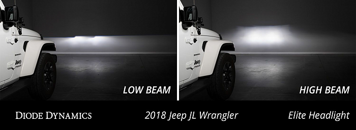 Светодиодные фары головного света для Jeep JL Wrangler 2018-22