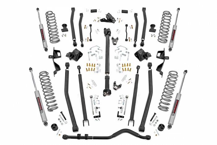 Лифт комплект подвески 4'' Jeep JL Wrangler Rubicon