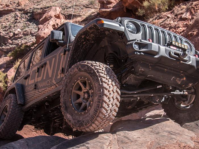Комплект лифт подвески +2.5'' Jeep Wrangler JLU 2018-24 уровень 2
