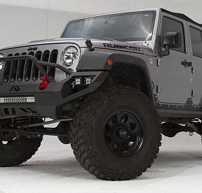 Бампер силовой для Jeep JK 2007-2017  Vengeance  (с защитой)