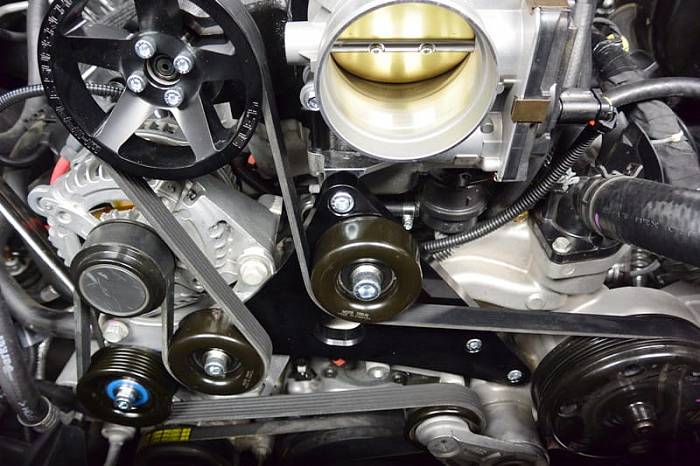 Компрессор Whipple W175FF готовый к установке, наддув 7-8psi, цвет черный