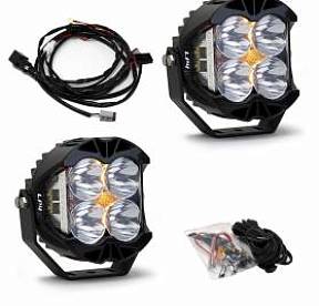 Baja Designs - Комплект светодиодных фар белого свечения (Spot), серия LP4 Pro