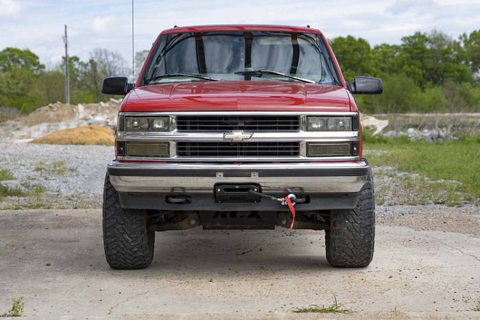 Кронштейн для скрытой установки лебёдки Chevrolet Tahoe 1995-99   
