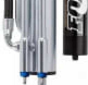 10" Bypass (2 Comp, 1 Reb) 2.5 Series, R/R, Black, "Custom Valving"