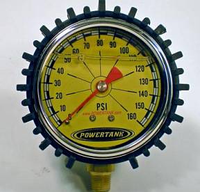 Манометр жидкостный ø 2.5", 0-160 PSI