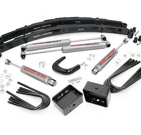 4'' лифт комплект подвески для Chevrolet Suburban 4WD 77-91 1/2-Ton  с амортизаторами N3.0