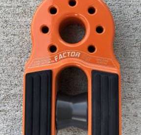 Шакл для буксировки с крюком FlatLink XXL - оранжевывй